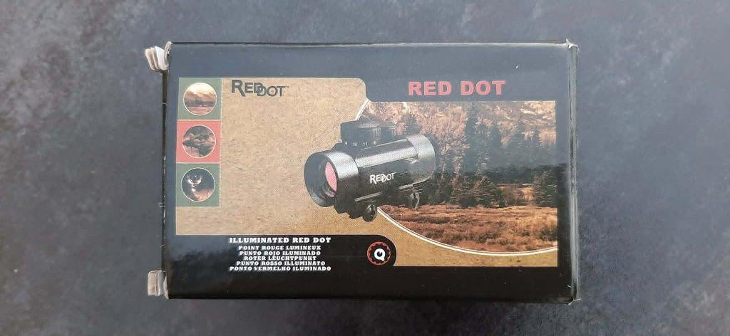red dot, Sport en Fitness, Schietsport-accessoires, Zo goed als nieuw, Ophalen of Verzenden