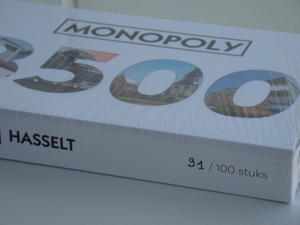Monopoly Hasselt 3500 Limited Edition, Neuf, Jeu de voyage, HASBRO, 1 ou 2 joueurs