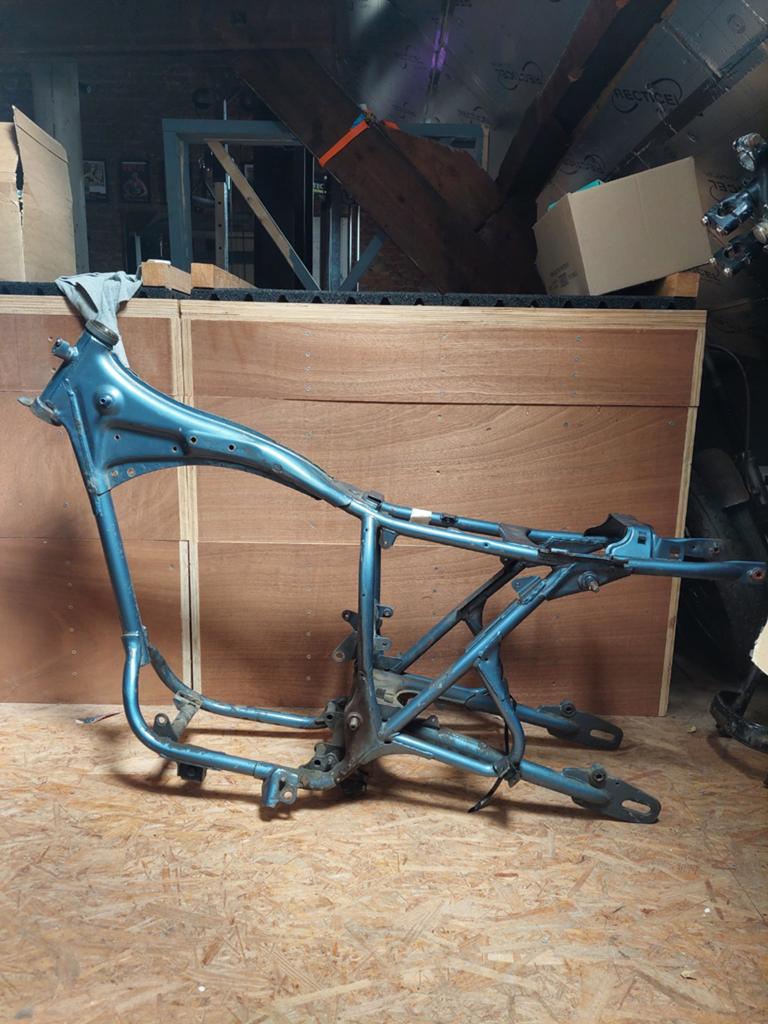 Honda CJ250  kader met papieren, Motos, Enlèvement