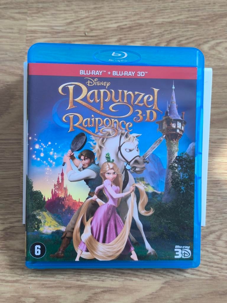 Rapunzel Blu ray + 3D blu ray - combo pack - Disney - 3D., Enlèvement ou Envoi