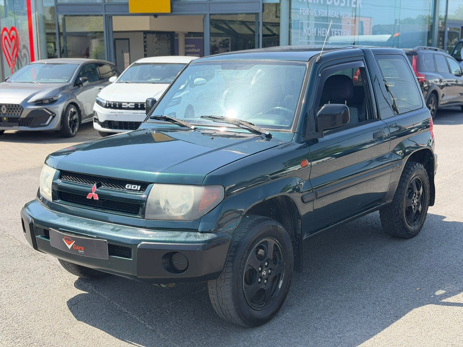 Mitsubishi Pajero pinin benzine 4x4 airco + keuring vvk, Autos, Achat, Entreprise, Boîte manuelle, Pajero