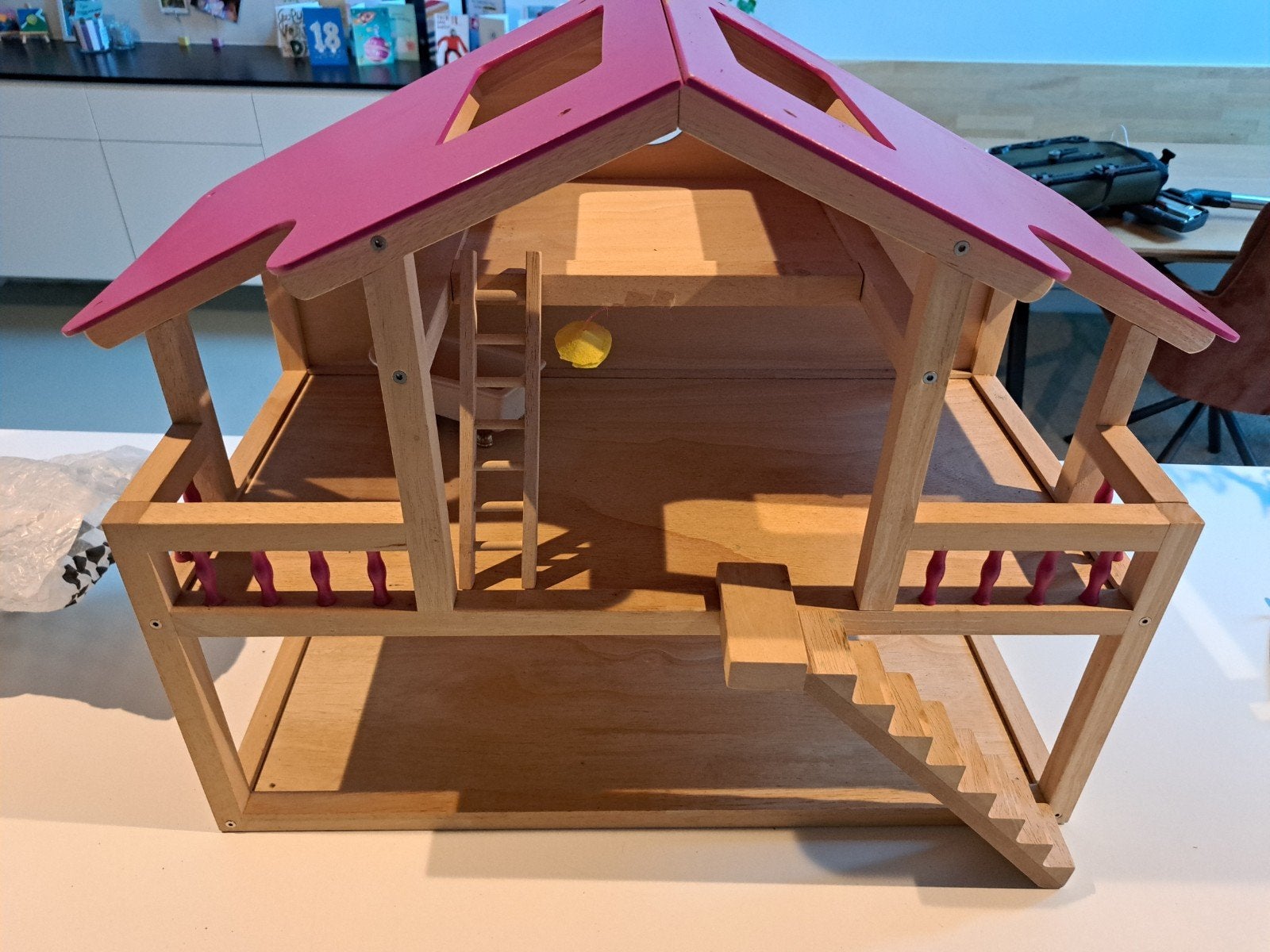 poppenhuis, Kinderen en Baby's, Ophalen, Gebruikt, Poppenhuis