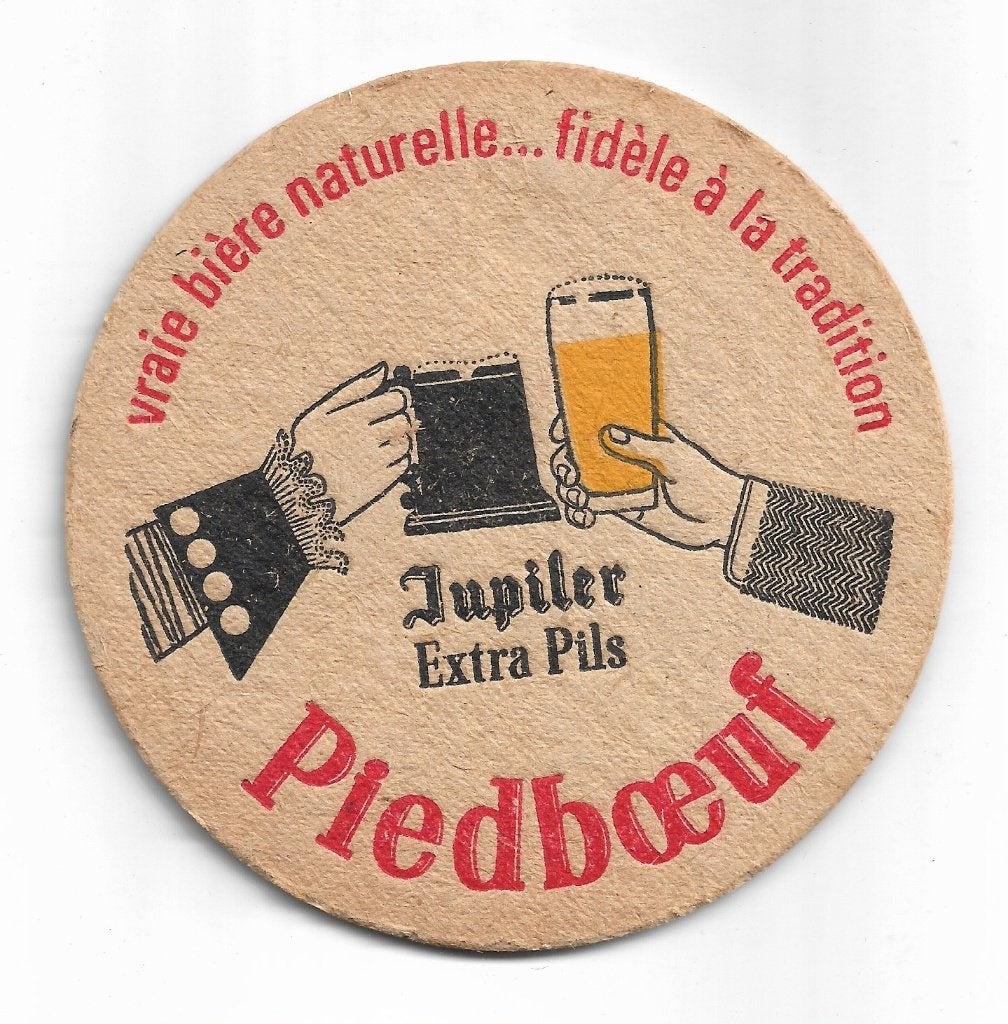 SB Jupiler Extra pils Piedboeuf, Collections, Enlèvement ou Envoi, Comme neuf, Sous-bock, Jupiler