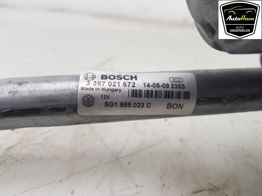 MOTEUR + TRINGLERIE ESSUIE GLACE AVANT Golf VII (AUA), Utilisé, Volkswagen