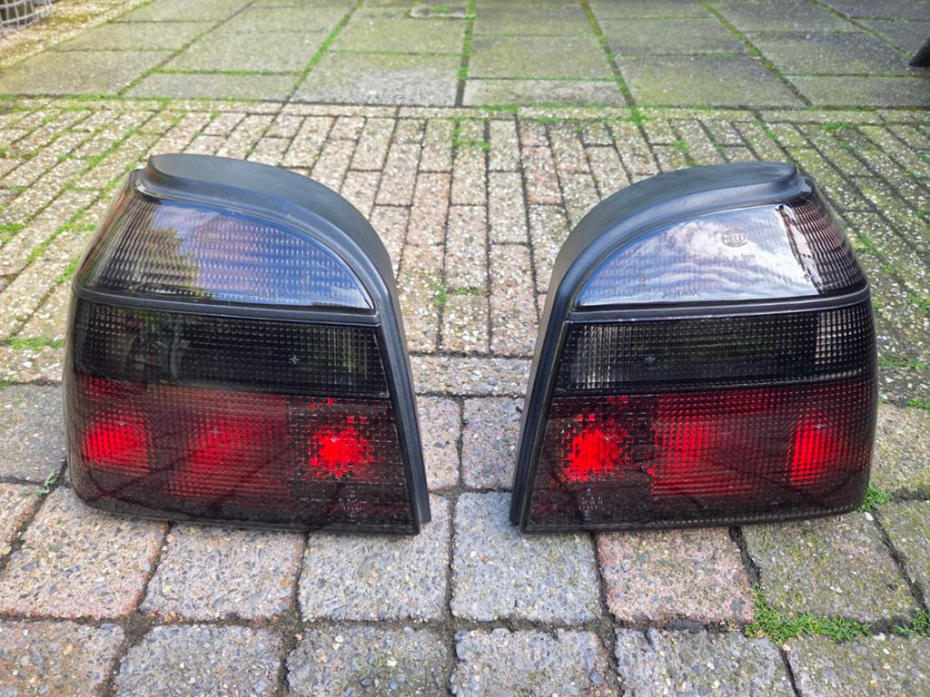 Vw Golf MK3 Hella Magic Colour Black achterlichten te koop!, Ophalen of Verzenden, Gebruikt, Volkswagen