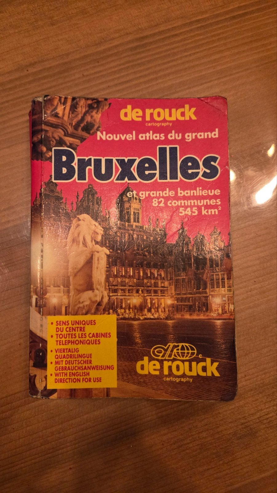Nouvel atlas du grand Bruxelles  - derouck, Enlèvement, Utilisé, De rouck
