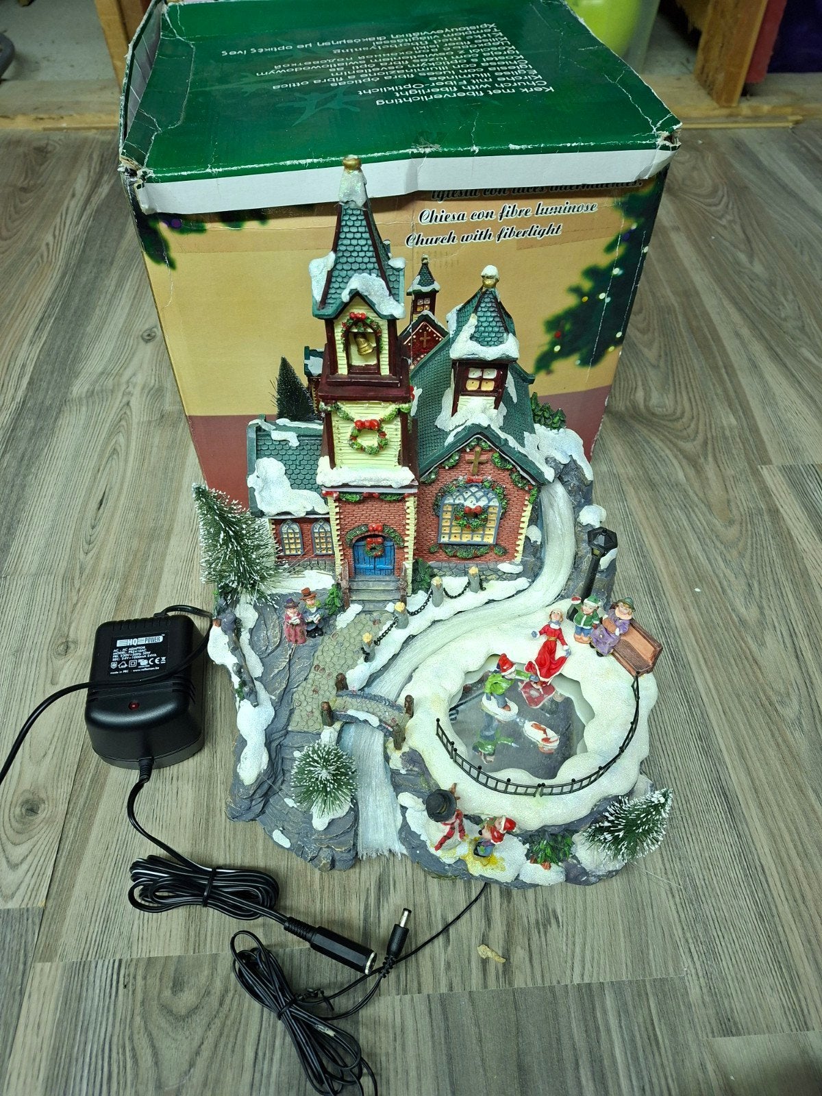 Décoration de Noël, patinoire, Enlèvement ou Envoi, Utilisé