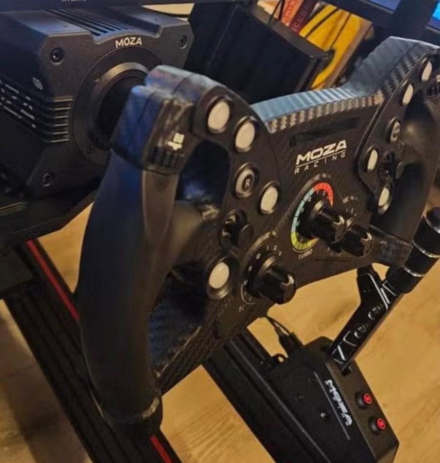 Base à entraînement direct Moza R12 (12 Nm) + roue Moza KS G, Enlèvement ou Envoi