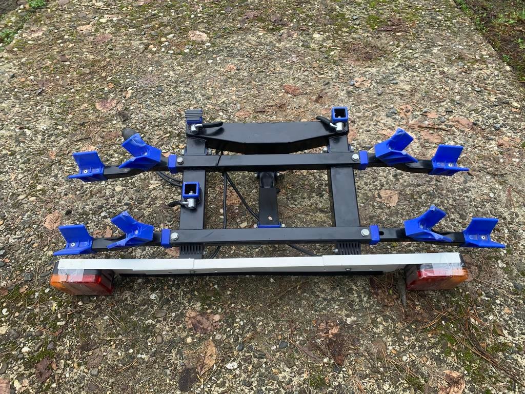 Tacx plooibare fietsdragers, Ophalen, 2 fietsen, Gebruikt, Trekhaakdrager