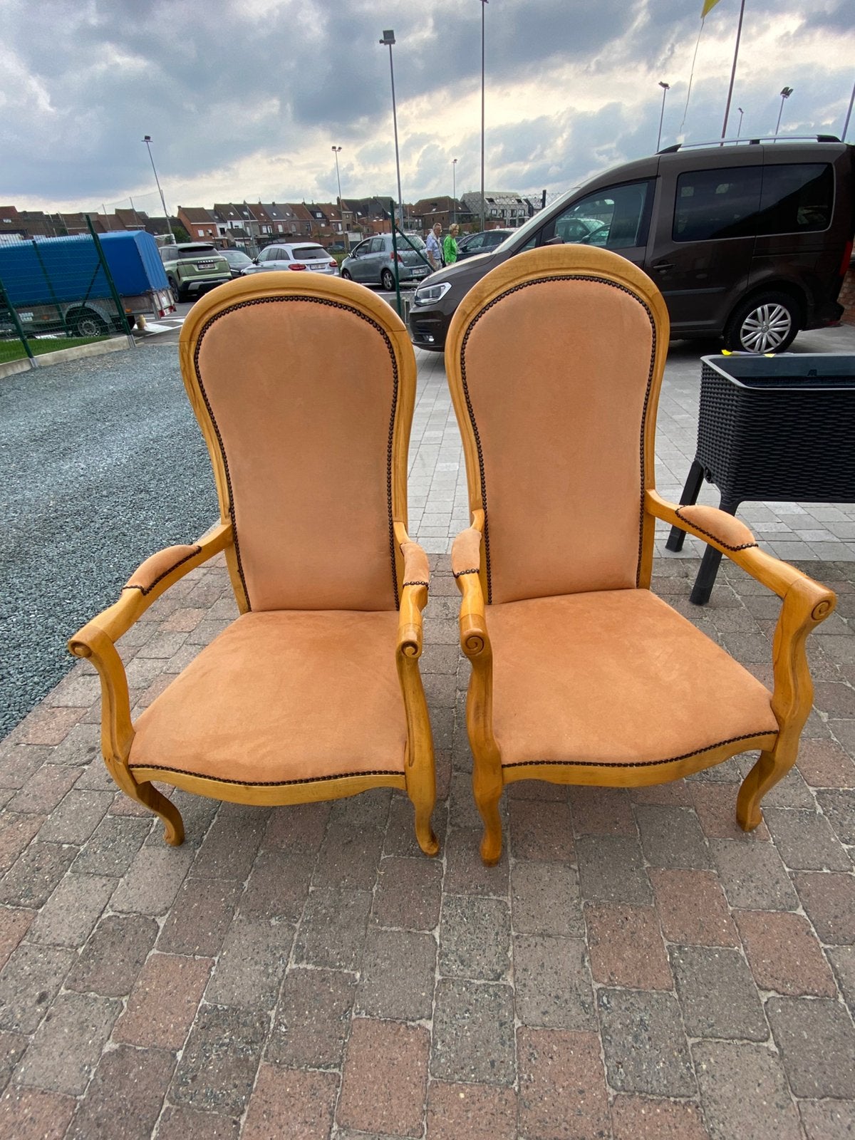 Antieke stoelen., Antiquités & Art, Enlèvement