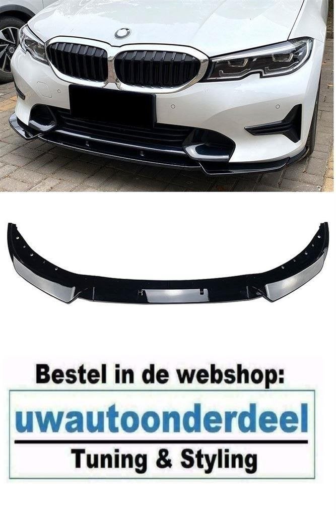 Spoiler Splitter glans Zwart Voor Bmw 3 Serie G20 G21 Luxury, Envoi