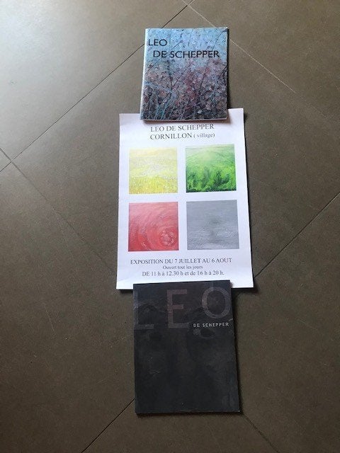 Kunstschilder Leo De Schepper, Antiek en Kunst, Kunst | Schilderijen | Modern, Ophalen of Verzenden