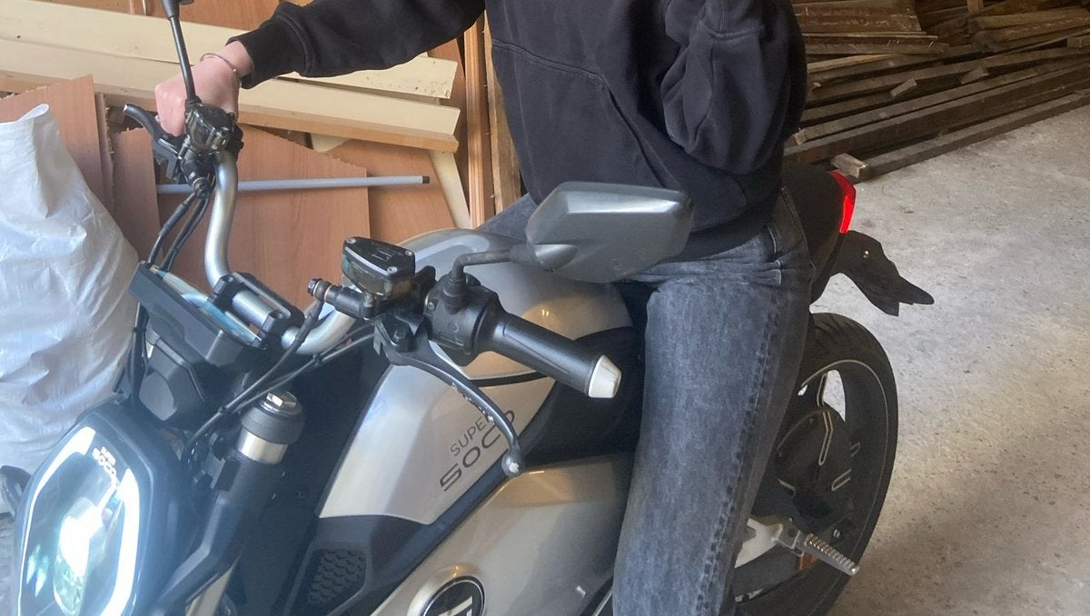 Brommer A klasse Super Soco, Ophalen, Gereviseerd