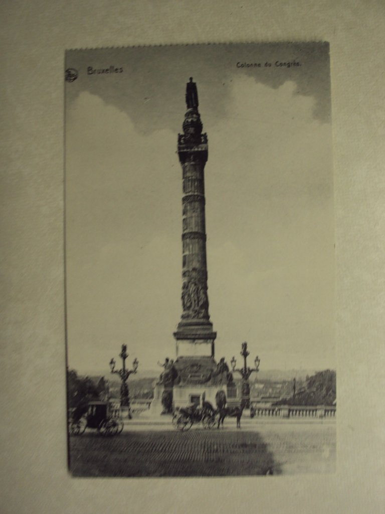 55669 - BRUXELLES - COLONNE DU CONGRES - ZIE 2 FOTO'S, Envoi