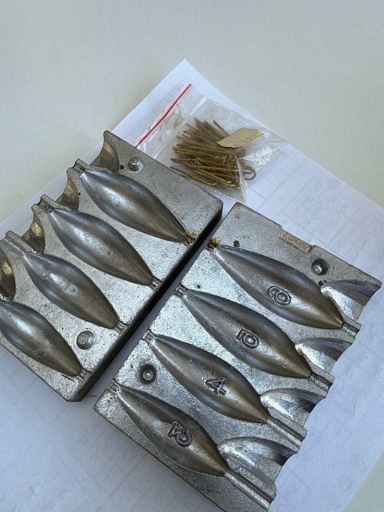 Mal voor gieten lood, Ophalen of Verzenden, Gebruikt