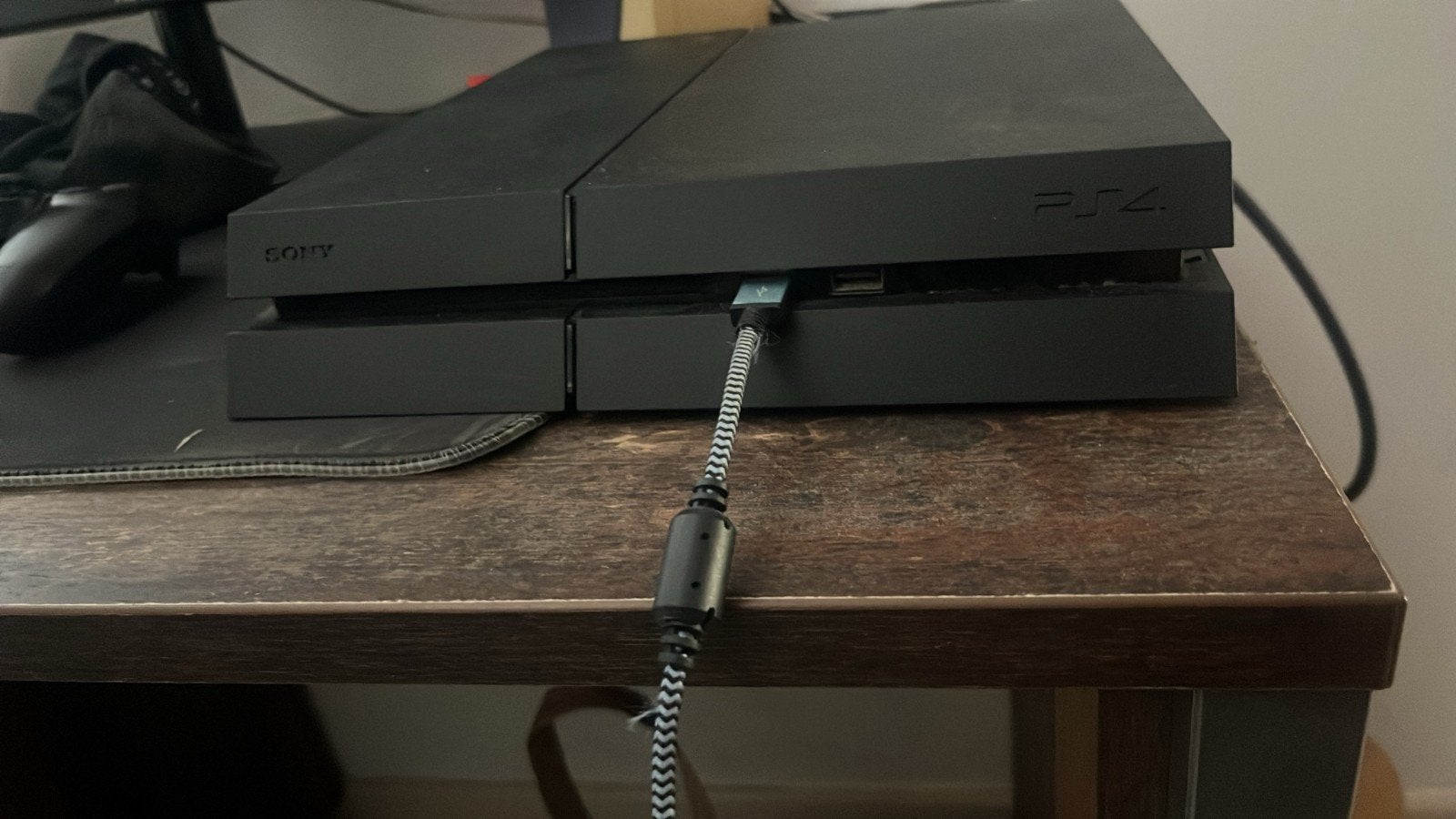 PS4 Versie 9.60, Games en Spelcomputers, Ophalen, Met 1 controller, Original, 500 GB