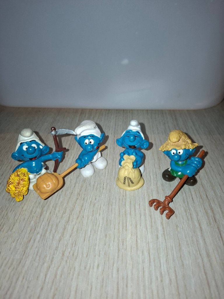 Smurfen beeldjes, Collections, Schtroumpfs, Enlèvement, Comme neuf, Différents Schtroumpfs, Poupée, Figurine ou Peluche