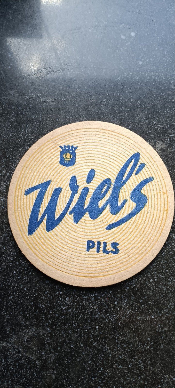 Oud bierviltje wielemans  pils, Enlèvement ou Envoi