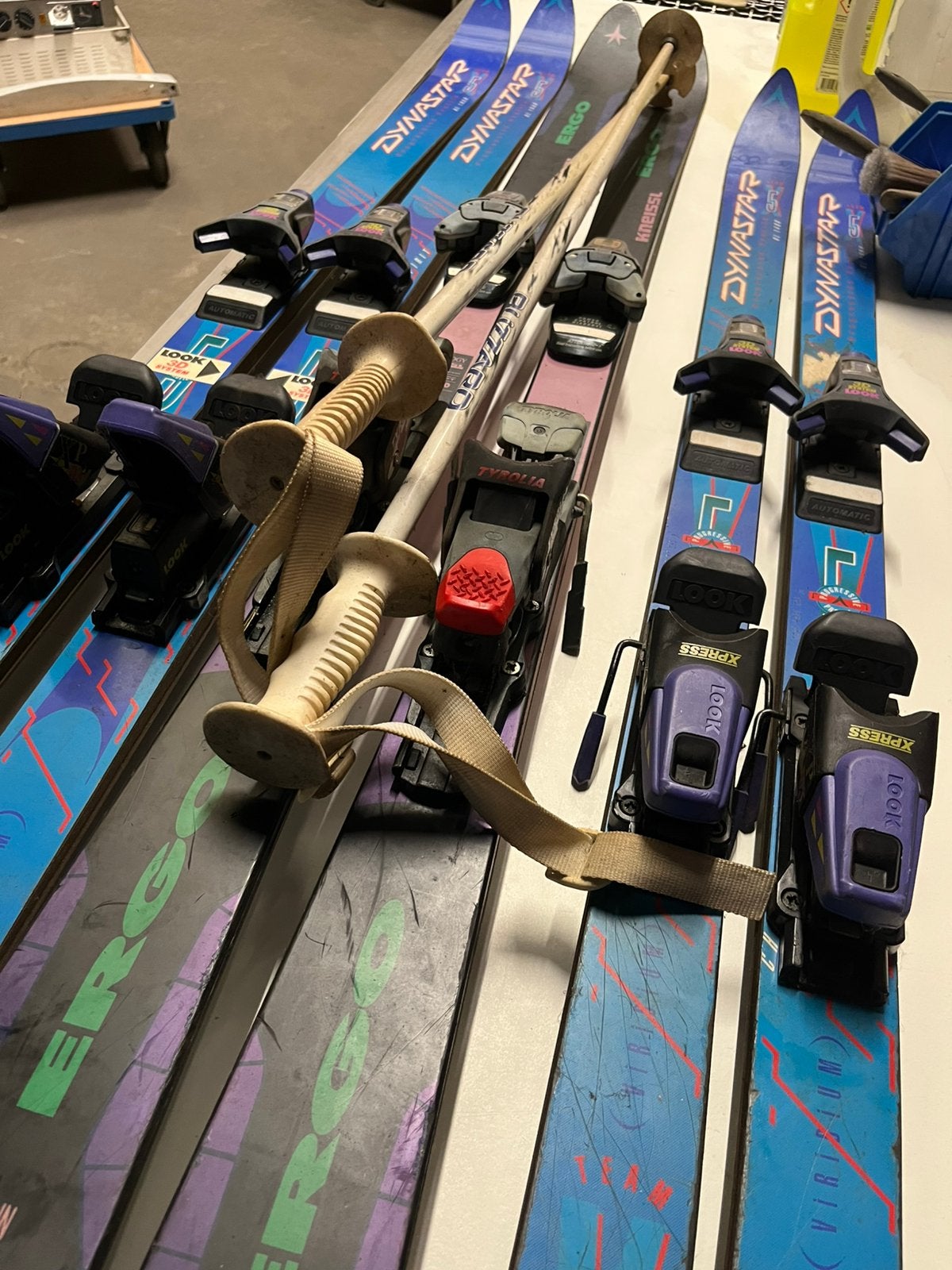 3 paar ski’s, Ophalen, Zo goed als nieuw, Ski