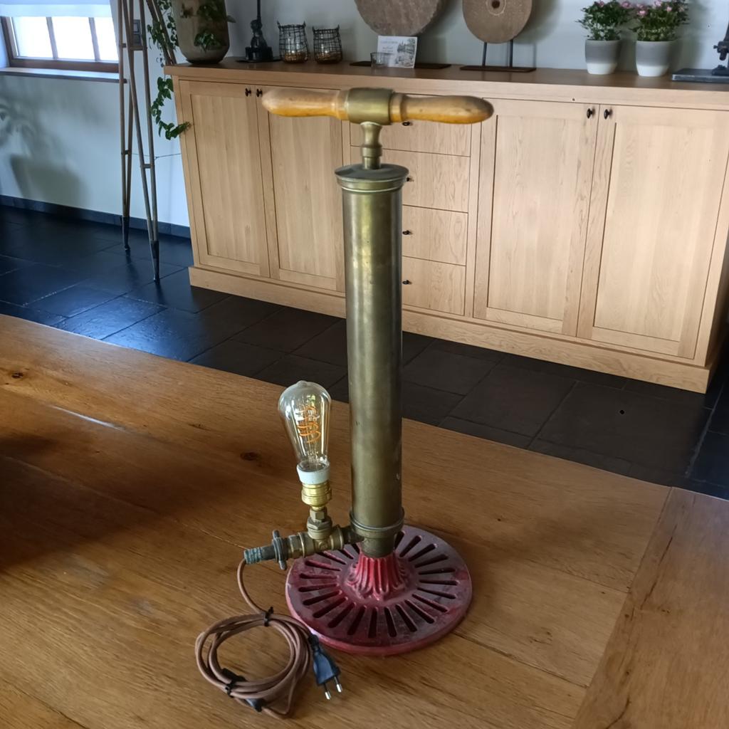 Steampunk lamp, Antiek en Kunst, Ophalen