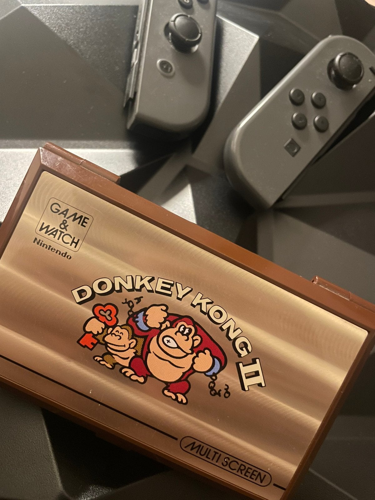 Nintendo Game & Watch Donkey Kong II JR-55 – Fonctionnelle, Consoles de jeu & Jeux vidéo, Enlèvement ou Envoi, Utilisé, Autres modèles