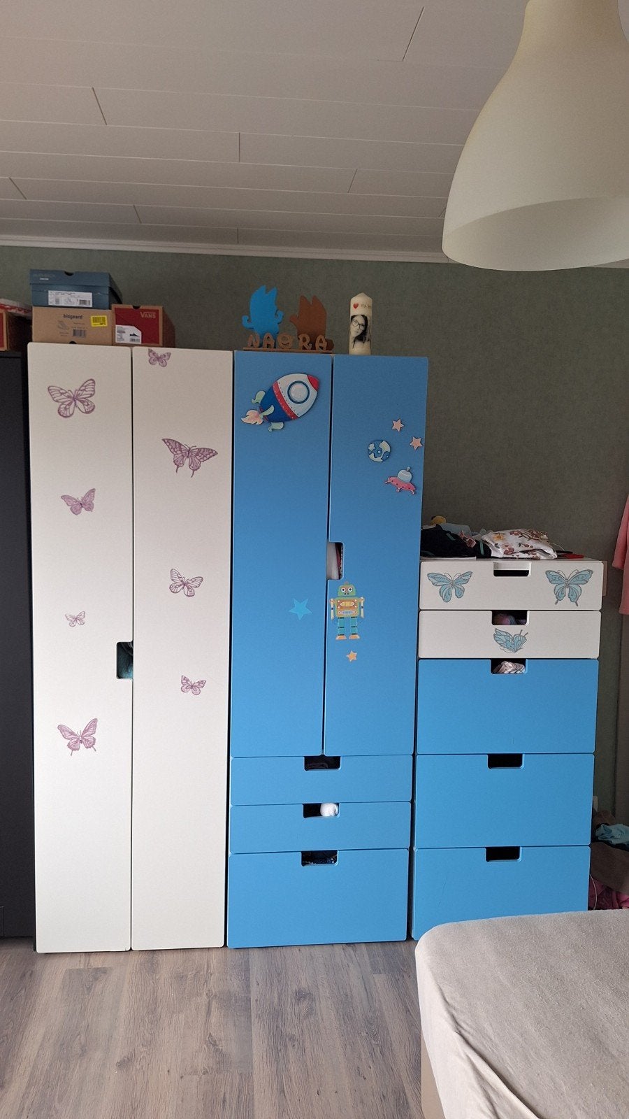 lot de 3 armoires Ikea Stuva très bon état, Enlèvement