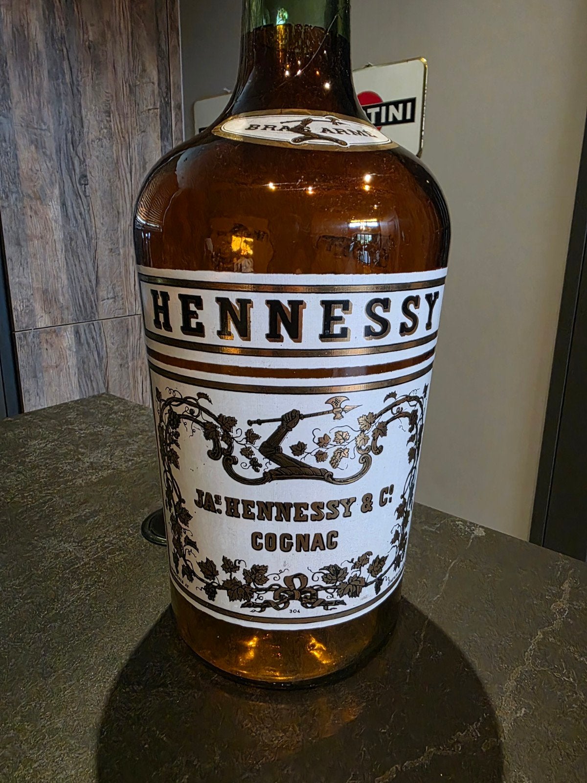 grand présentoir à boissons Cognac Hennessy (bouteille de pu, Enlèvement ou Envoi