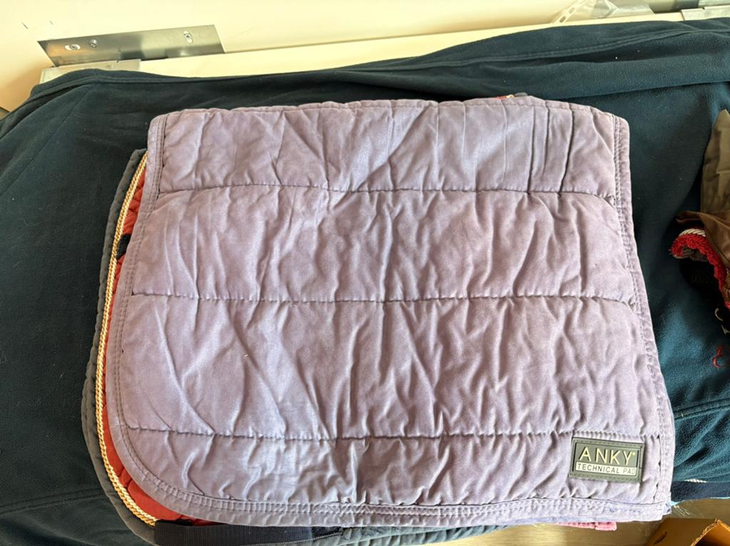Dressuurdekje paars, Dieren en Toebehoren, Ophalen, Gebruikt, Dressuurdekje, Paars
