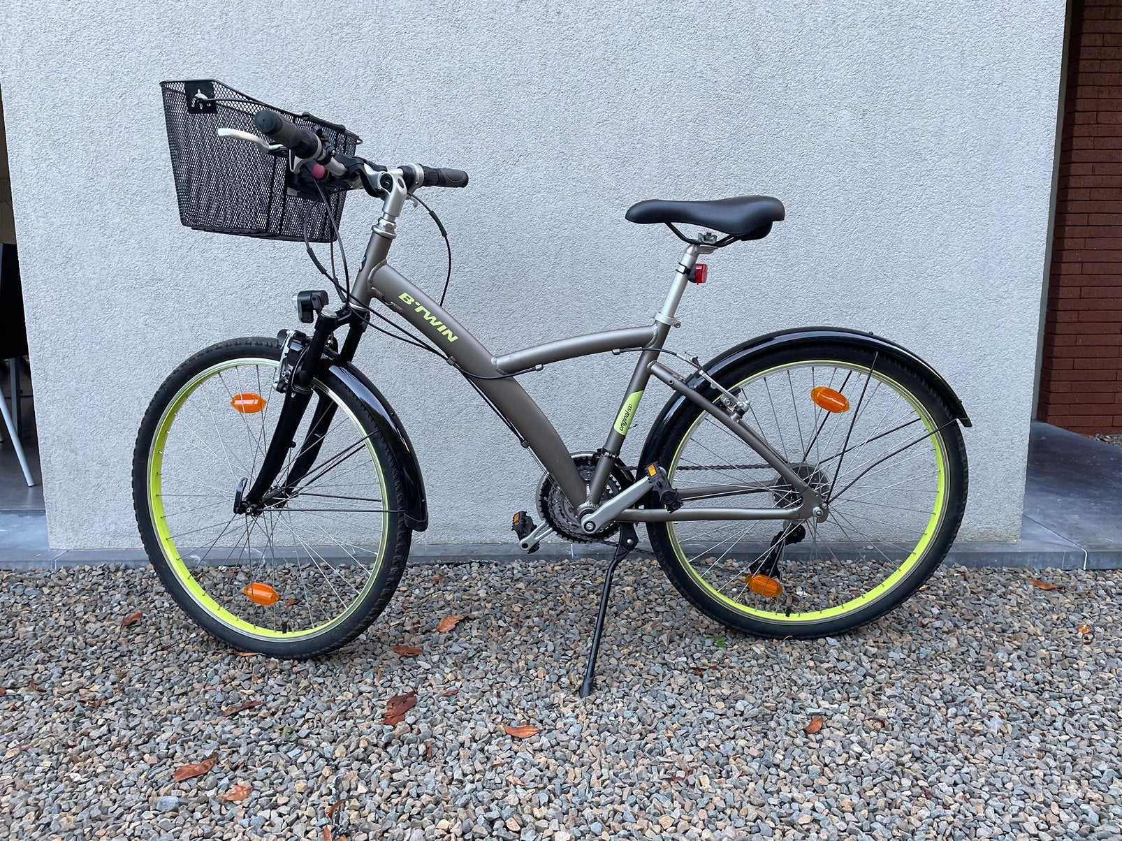 Vélo Décathlon B Twin 500 taille M, Gebruikt, Velgrem, (Extra) lage instap, Ophalen
