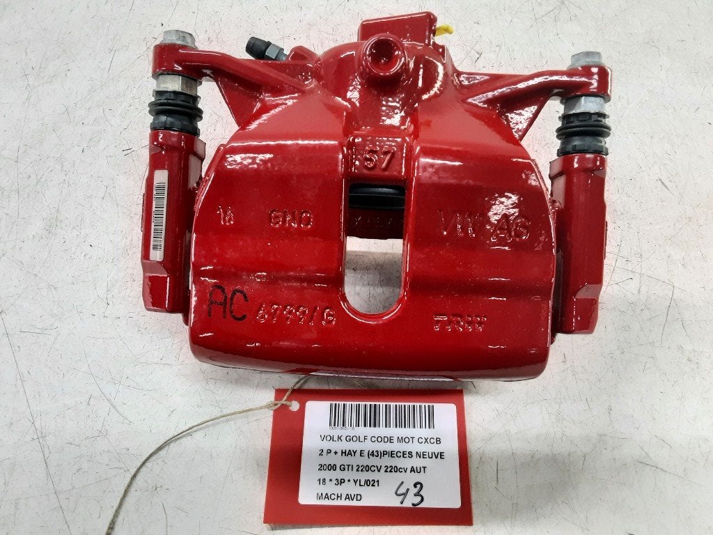 ETRIER DE FREIN AVANT DROIT Golf VII (AUA) (5Q0106DR), Autos : Pièces & Accessoires, Volkswagen, Volkswagen AG, Utilisé, Kundenbetreuung@volkswagen.de