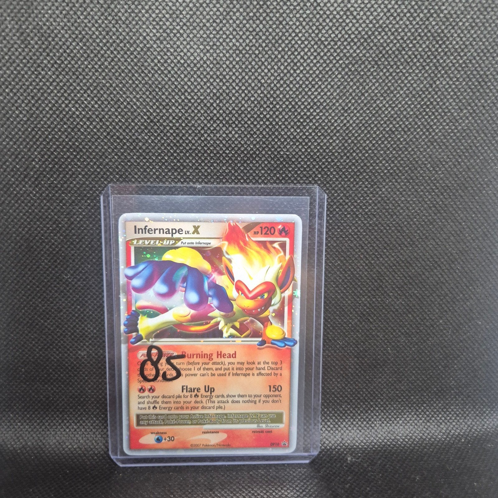 Infernape Lv X, Enlèvement ou Envoi