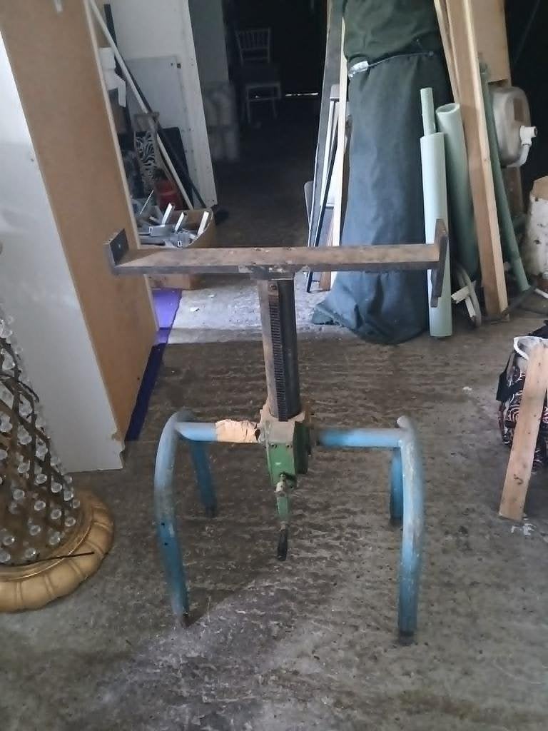 ware verstelbare materiaalsteun / werksteun met handkrik, Ophalen, Gebruikt, Overige typen
