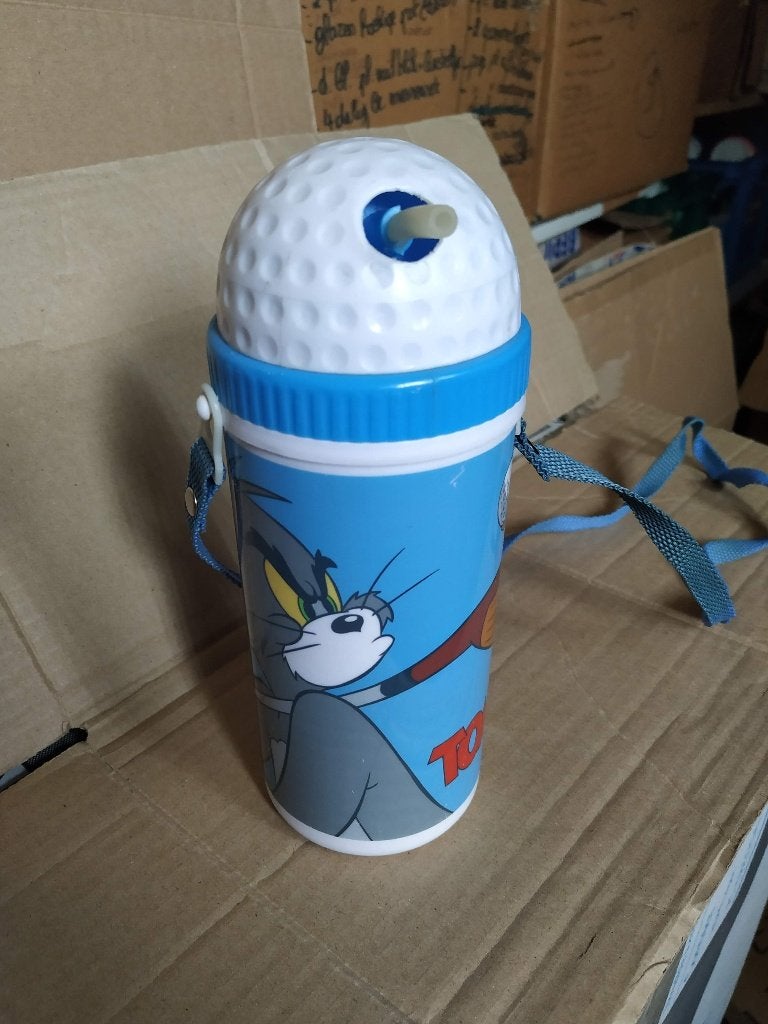 tom & jerry thermos beker met rietje, hanger nieuw, Ophalen of Verzenden, Nieuw