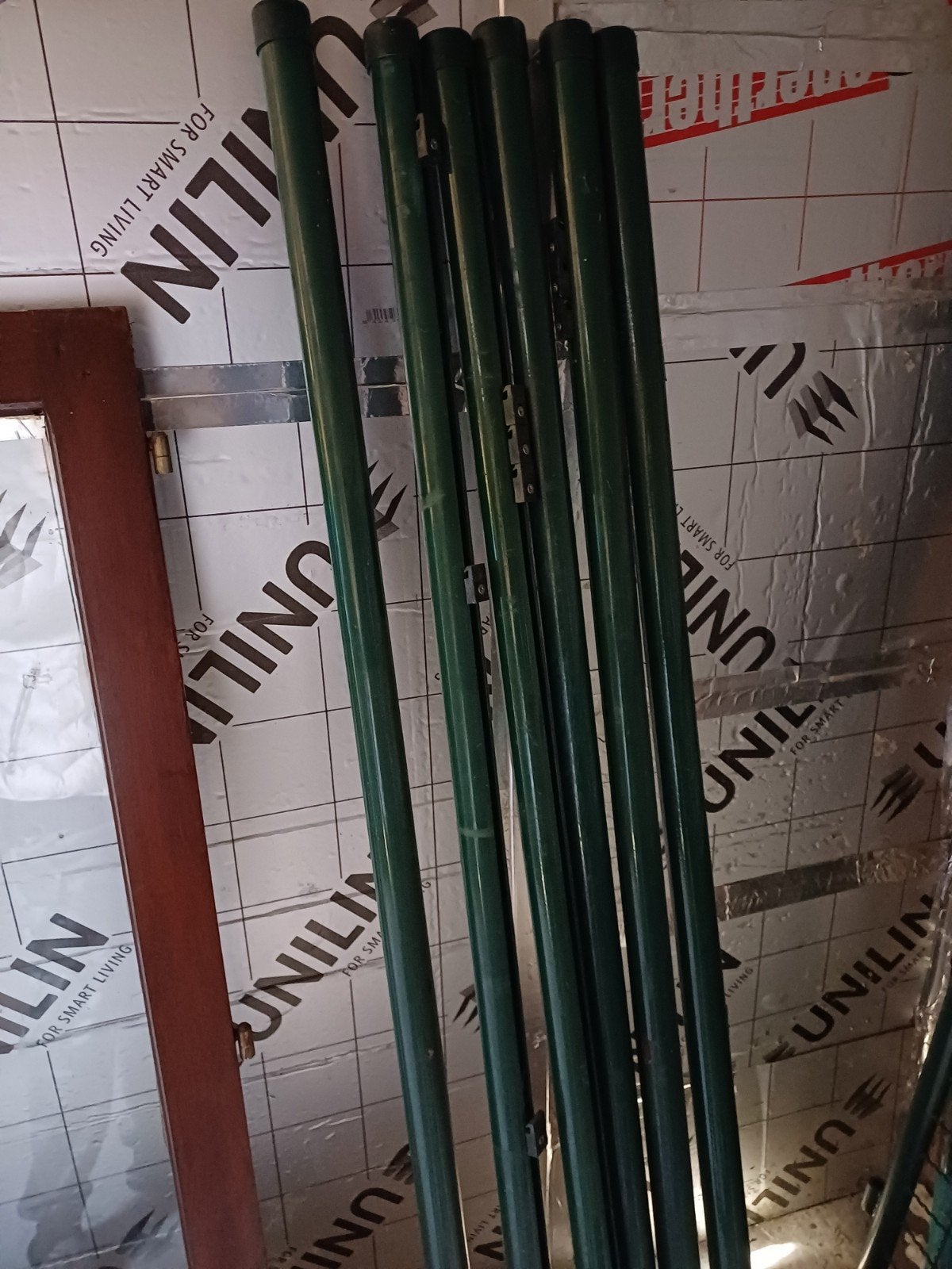 5 stijlen voor afsluiting 150 cm, Ophalen, Palen