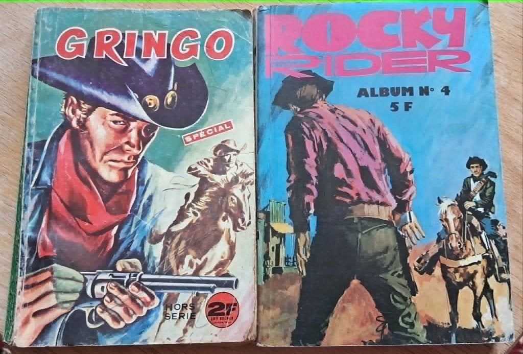 BD petit format - Western, Livres, BD, Plusieurs BD, Enlèvement ou Envoi, Utilisé, Editions Jeunesse et Vacances