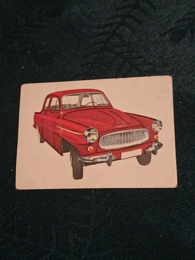 Prentje/Chromo : Skoda / Chocolade Jacques, 1960 tot 1980, Gebruikt, Ophalen of Verzenden, Prent