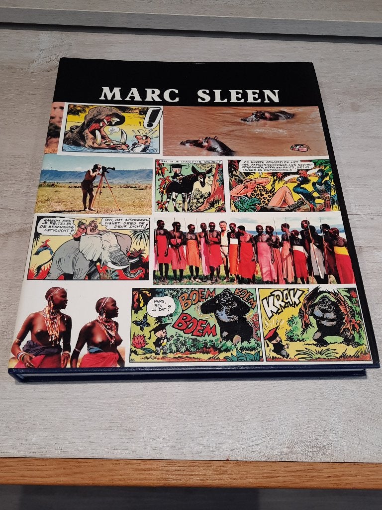 marc sleen – fernand auwera & smet 1985 groot gebonden boek, Enlèvement ou Envoi, Marc Sleen, Une BD, Comme neuf