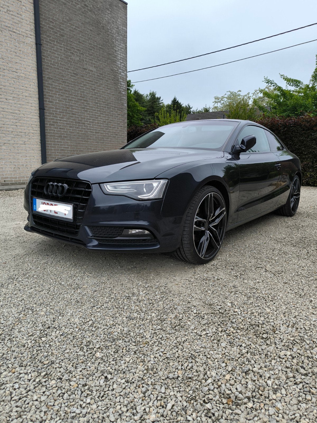 4 wielen , velgen en banden , audi A5 , 20", Auto-onderdelen, Banden en Velgen, Ophalen, Gebruikt, 255 mm, Band(en)