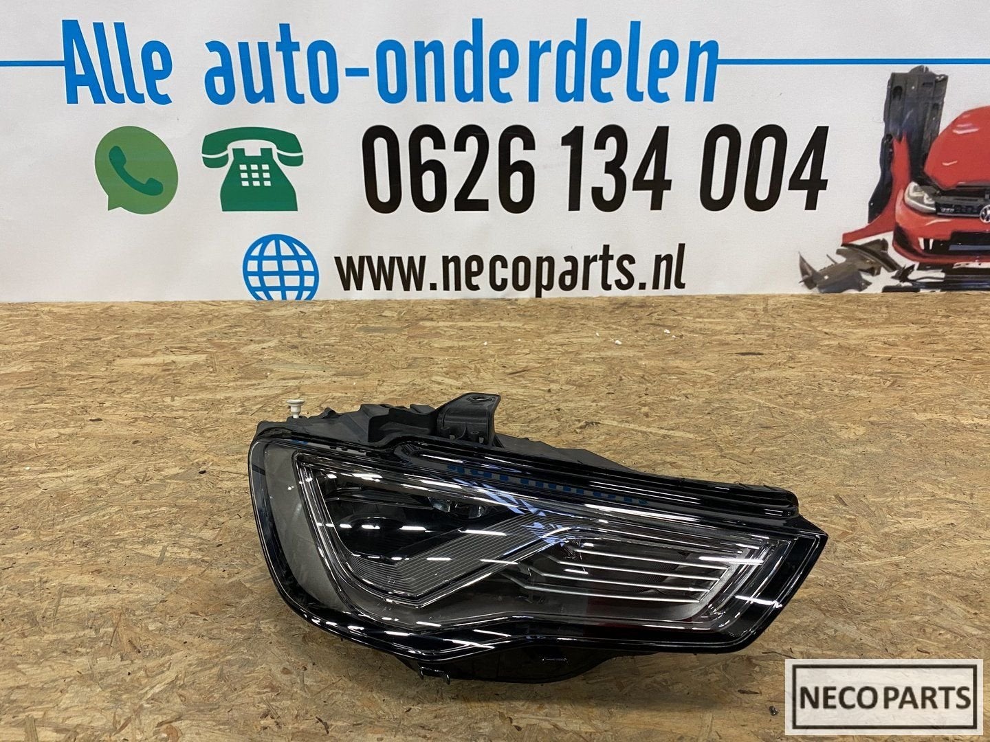 AUDI A3 8V S3 RS3 E-TRON VOL LED KOPLAMP RECHTS 8V0941034B, Gebruikt, -, -, -