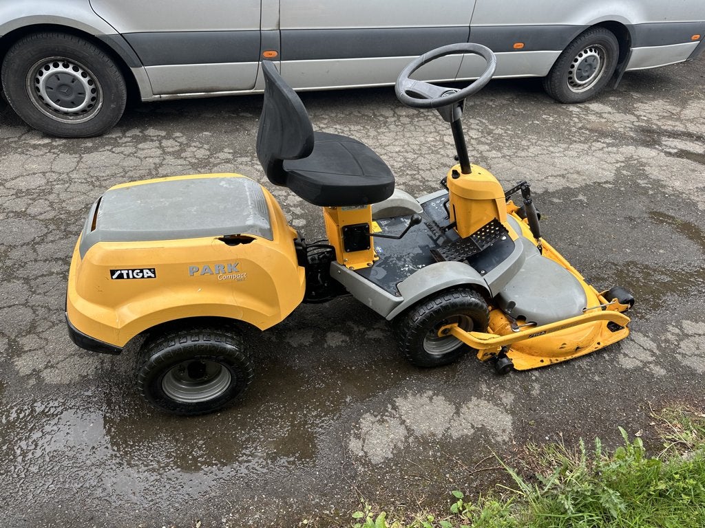 tracteur tondeuse Stiga, Enlèvement