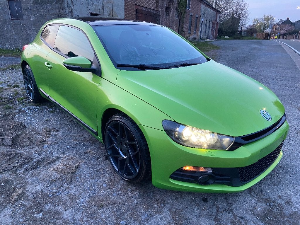 A vendre vw scirocco 2.0 tdi 2009, Autos, Cuir, Système audio, Boîte manuelle, Noir