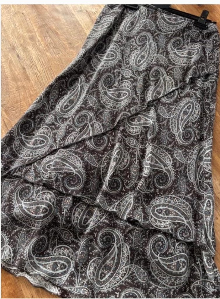 Rok vintage maat 38, Ophalen of Verzenden, Zo goed als nieuw, Maat 38/40 (M), Bruin