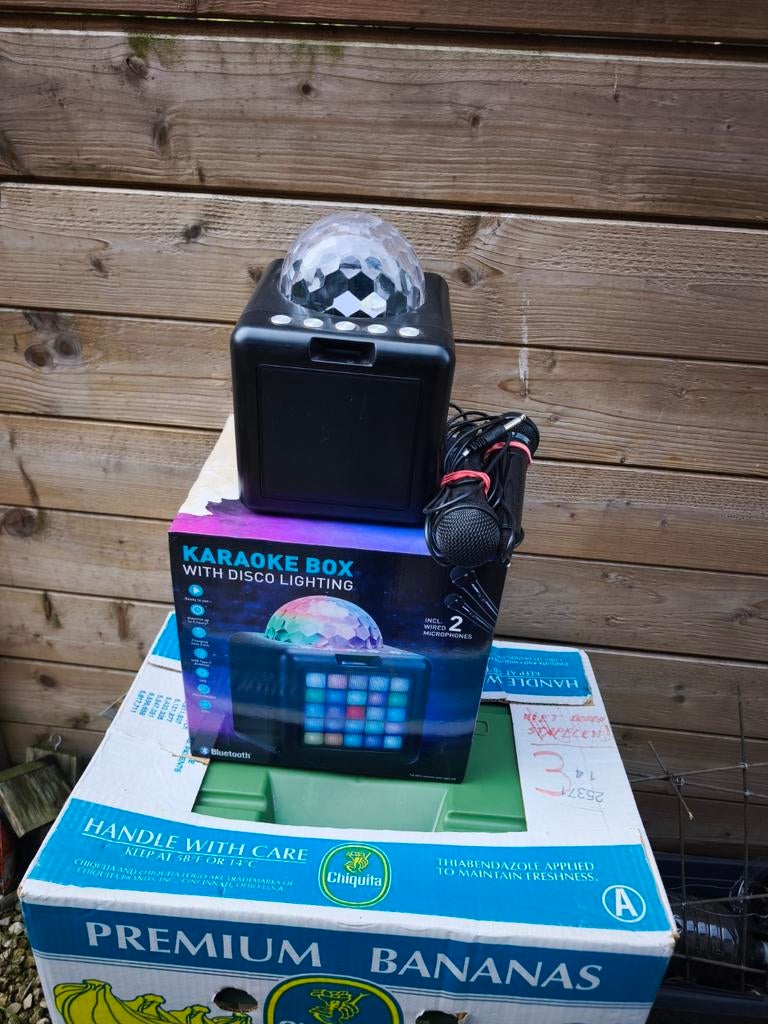Bluetooth Karaoke box, Ophalen of Verzenden