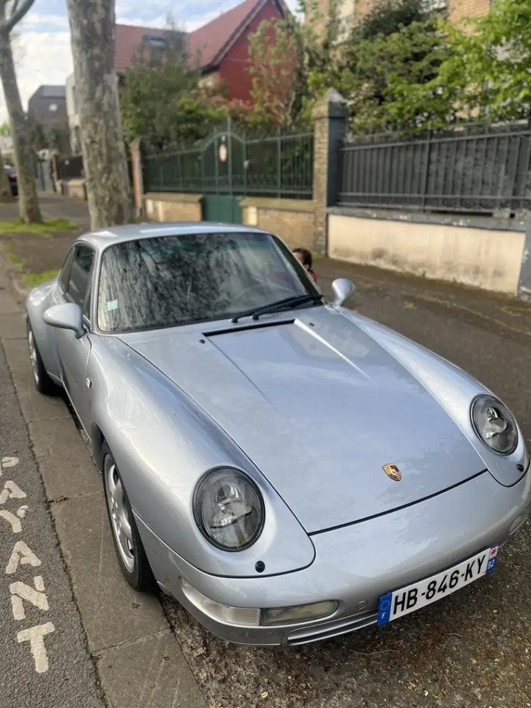 Porsche 911 993, Auto's, Automaat, 4 zetels, Achterwielaandrijving, Zwart