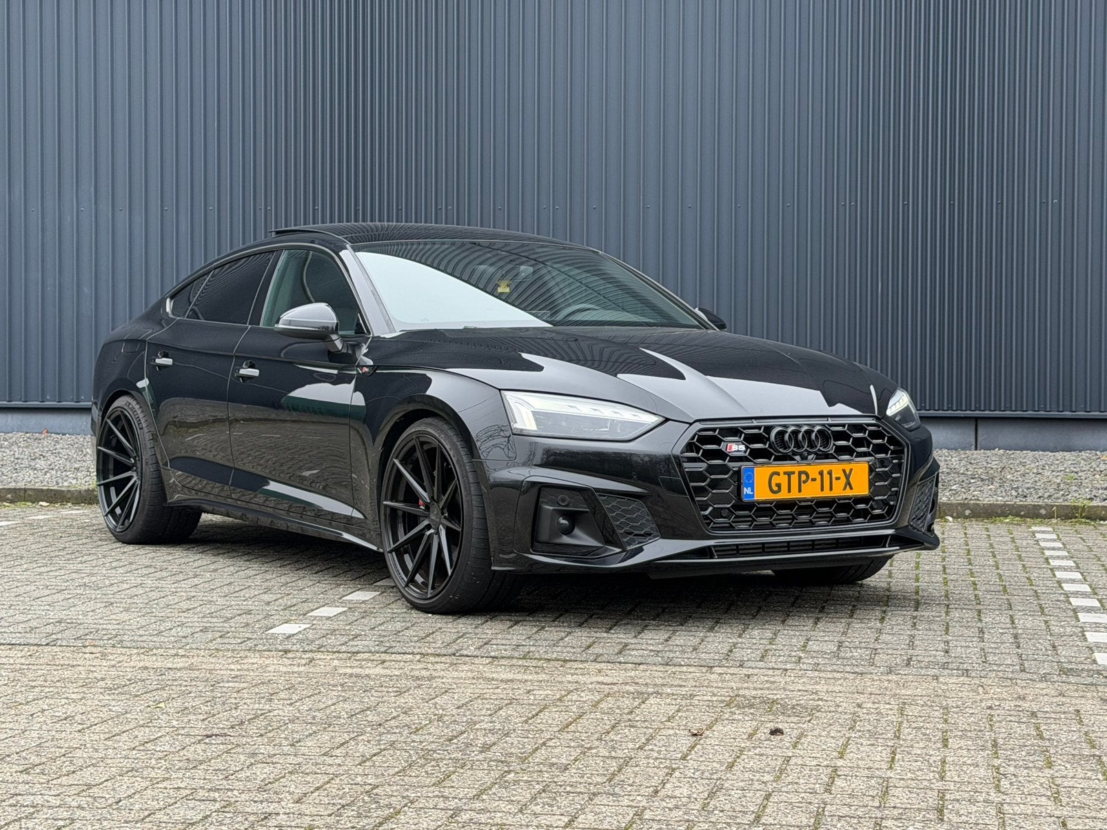 AUDI S5 3.0 TFSI 367 PK SLINE QUATTRO PANO/MASSAGE/LASER/ACC, Cuir et Alcantara, Achat, Euro 6, Noir