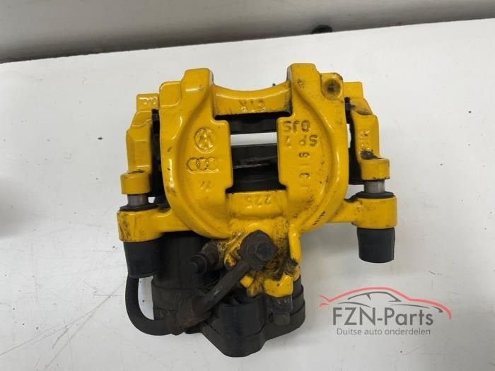 VW Golf 7 Remklauw Links-achter Geel (5Q0615405AM), Auto-onderdelen, Ophalen of Verzenden, Gebruikt