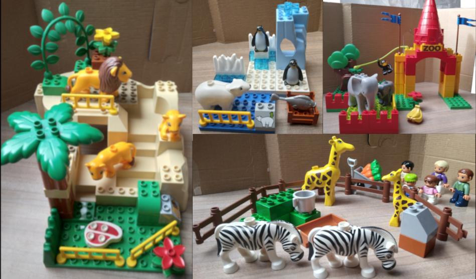 Giant Zoo - Duplo (Town) #4960 (2006), Ophalen, Gebruikt, Compleet, Duplo