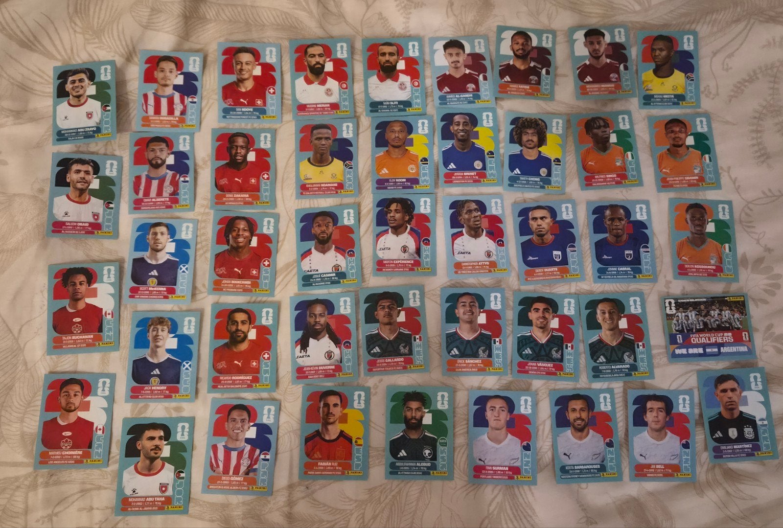 !! Pak van 4 stickers! Wereldkampioenschap Panini 2026, Verzamelen, Verzenden, Nieuw