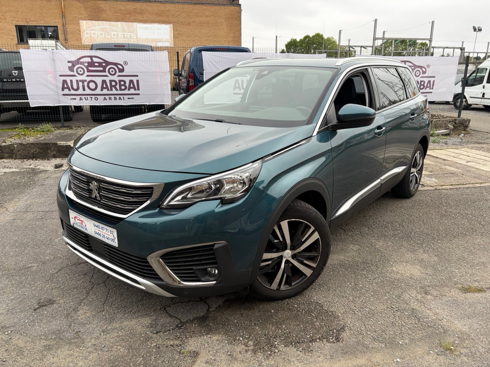 Peugeot  5008 1.5 BlueHDi GT Line 2019, Autos, Achat, Entreprise, 7 places, Noir