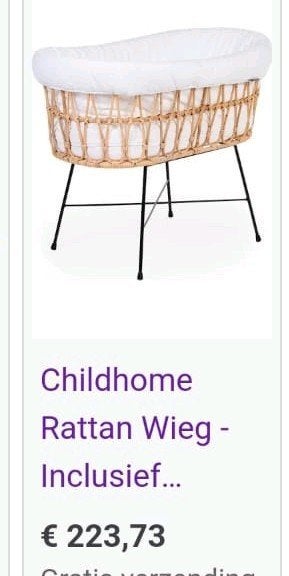 childhome wieg baby, Ophalen, Wieg